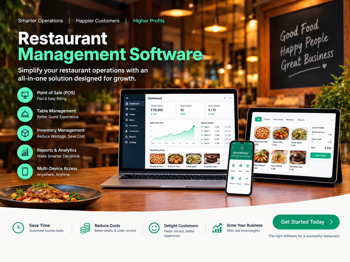 Restaurant Management System (RMS Pro )